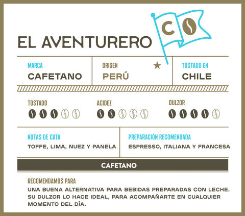 Café Aventurero - Perú 1 Kg