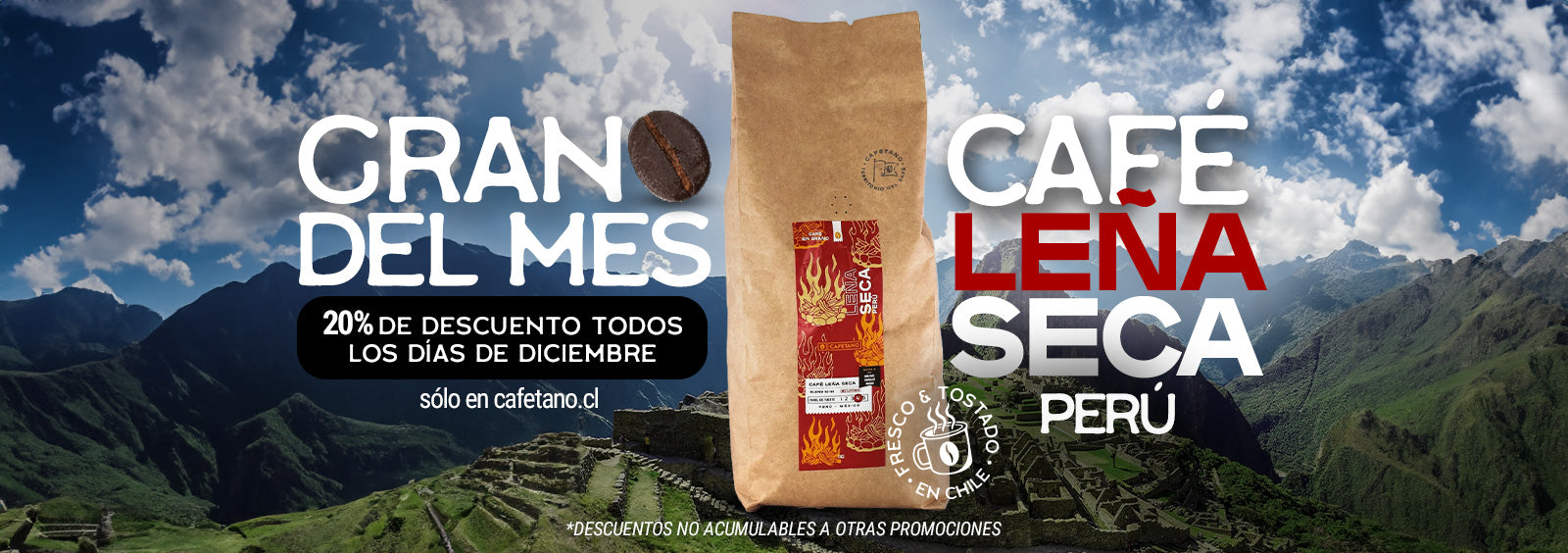 Café Leña Seca Blend Perú: Una experiencia de sabor en cada taza